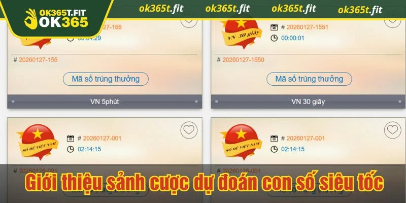 Xổ số nhanh là hình thức chơi số hiện đại
