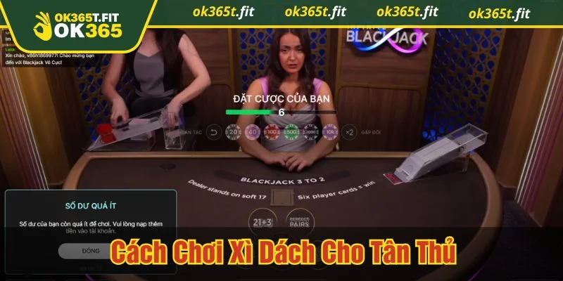 cách chơi xì dách