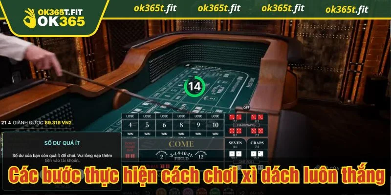 Người chơi dễ tiếp cận cách chơi xì dách luôn thắng 