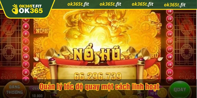 Quản lý tốc độ quay một cách linh hoạt